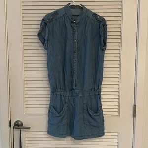 Denim Zara romper